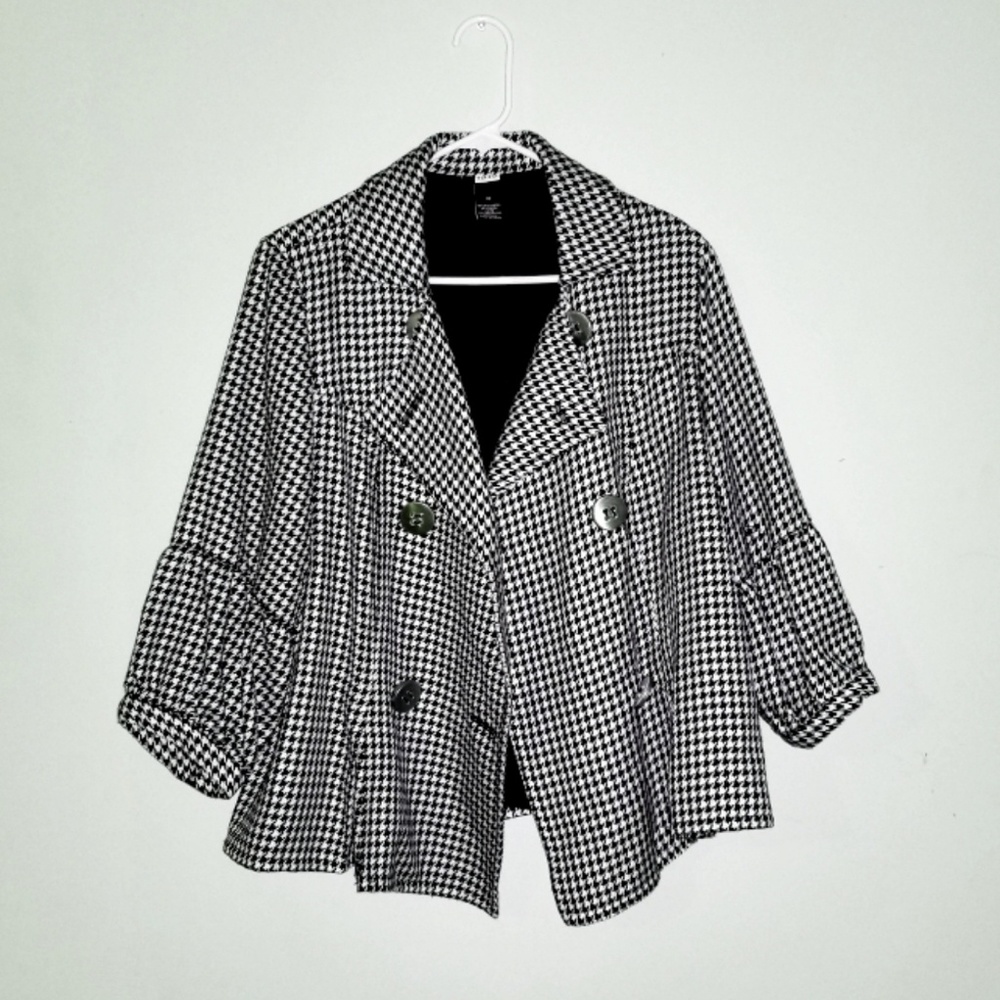 houndstooth jacket